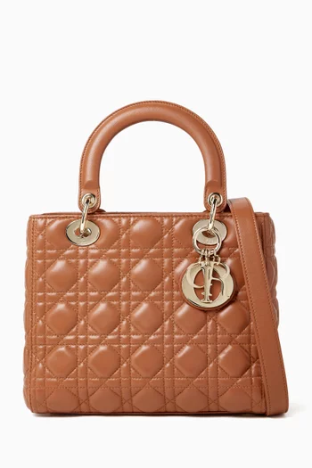 Lady Dior Medium Bag in Lambskin