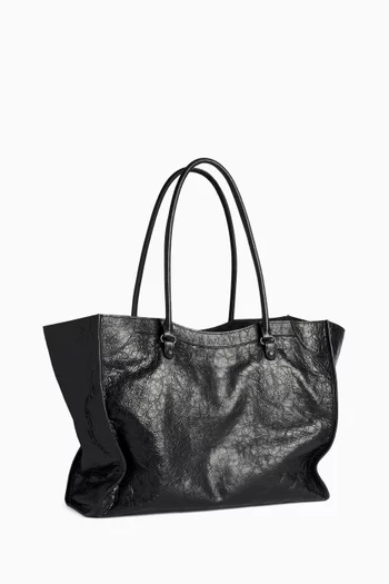 Medium Le City Tote Bag in Lambskin
