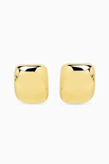 Small Tate Earrings in 14kt Gold-dipped Brass