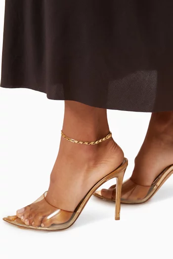 Kate Anklet in 14kt Gold-plated Steel