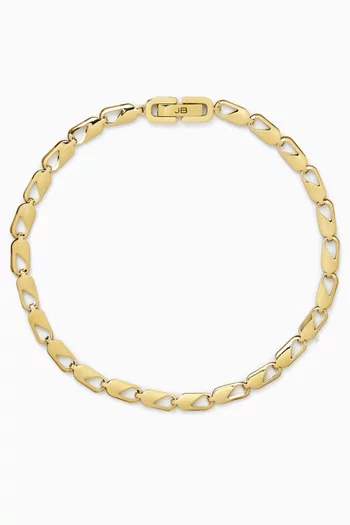 Kate Anklet in 14kt Gold-plated Steel
