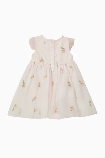 Floral Embroidered Dress