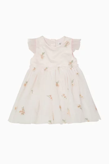 Floral Embroidered Dress