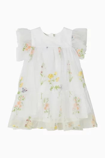 Alana Floral Embroidered Dress