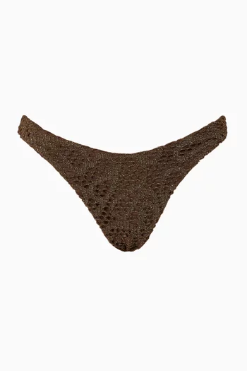 Gaia Bikini Briefs in Mesh