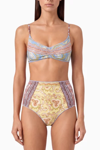 Caravane High-waisted Bikini Briefs