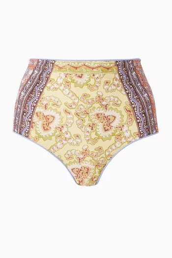 Caravane High-waisted Bikini Briefs