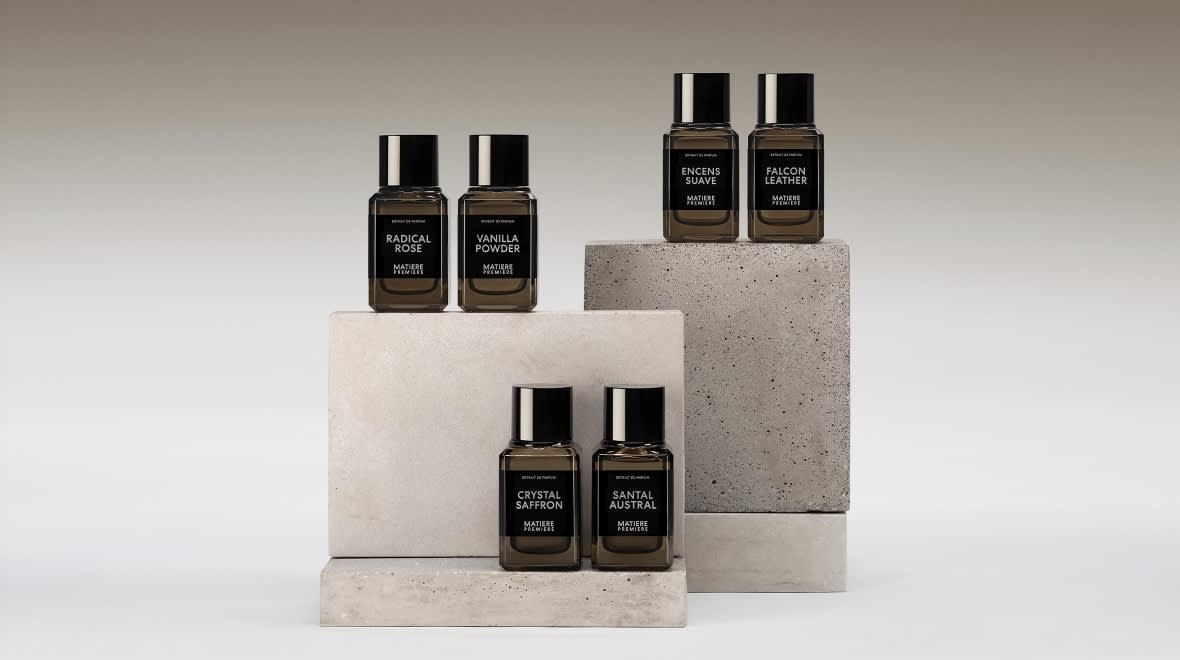 MATIERE PREMIERE Vanilla Powder Extrait de Parfum Al Tayer Ounass Brand banner Desktop W1180xH660px - shibu TS