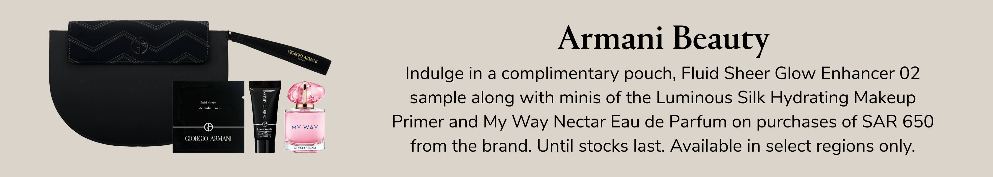 Armani Beauty GWP PDP+PLP WEB EN SAR