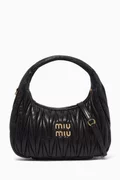 Miu wander handbag Miu Miu White in Polyester - 37191401