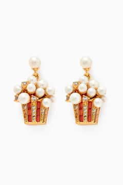 【国内発送】Winter Carnival Statement Earringsセール Buy Kate Spade New York Red Winter Carnival Popcorn Earrings