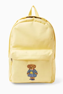 Buy Polo Ralph Lauren Blue Polo Bear Backpack For Boys  display picture 1