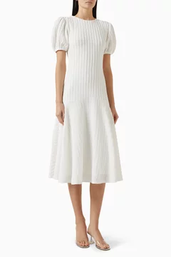 Buy Minkpink White Anais Midi Dress For Women Online | Ounass Saudi