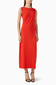 Buy Day Birger et Mikkelsen Red Marina Midi Dress For Women Online | Ounass Saudi