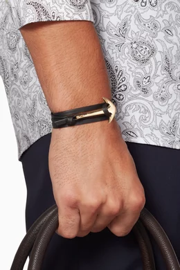 Miansai anchor sales leather bracelet