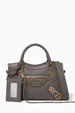 Balenciaga gray city bag best sale