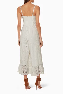 Loveshackfancy edeline jumpsuit hotsell