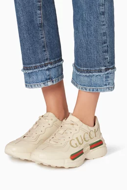 Rhyton gucci deals logo