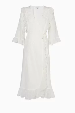 Ganni new arrivals jasmine dress
