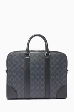 Gucci gg supreme briefcase hot sale
