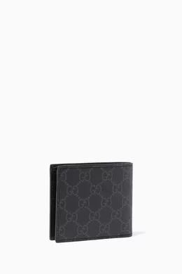 Buy Gucci Black GG Supreme Wolf Print Wallet for Men in Saudi Ounass