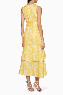 Keepsake the label shop yellow dress