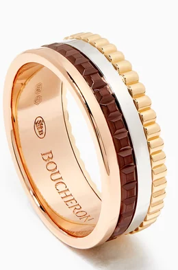 Buy Boucheron Gold Quatre Classique Small Ring in 18kt Gold for