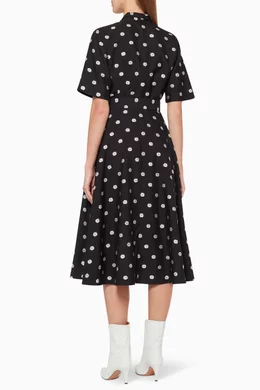 Buy Stine Goya Black Daisy Print Kylie Dress for Women in Saudi