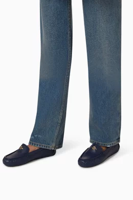 Coach blue loafers outlet