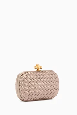 Bottega veneta best sale silk clutch