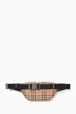 Burberry medium vintage check best sale bum bag