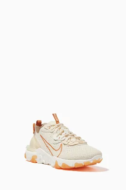 Buy Nike Neutral React Vision Sneakers for Women in Saudi Ounass
