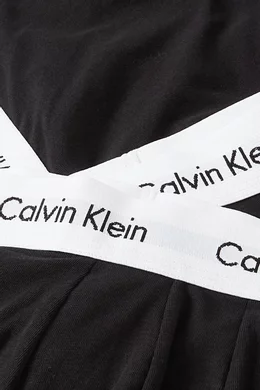 Buy Calvin Klein Black Low Rise Trunks in Cotton Stretch, Set of 3 for Men  in Saudi