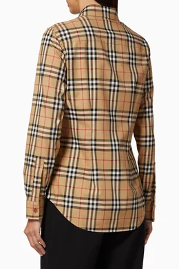 Vintage burberry shop shirt womens