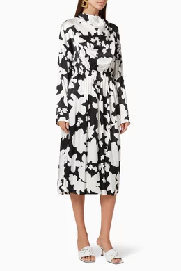 Daisy print stine cheap dress