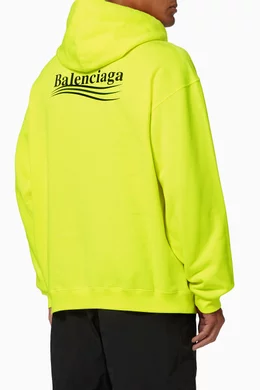 Sweat balenciaga deals jaune fluo