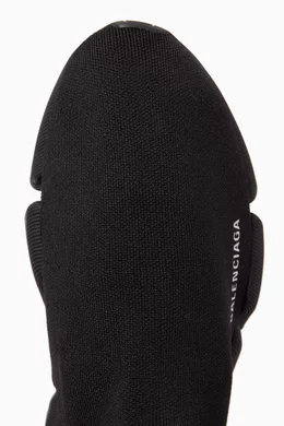Buy Balenciaga Black Speed 2.0 Sneakers in Technical Knit for Men
