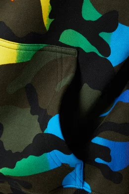 Valentino 2025 hoodie camo