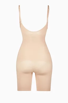 Buy SKIMS Brown Seamless Sculpt Sculpting Bodysuit Mid Thigh for Women in  Saudi