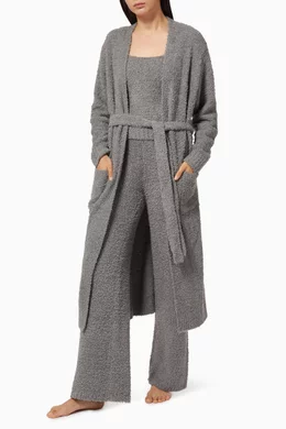 Buy SKIMS Grey Cozy Knit Robe for Women in Saudi