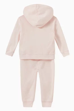 Pink polo 2024 tracksuit