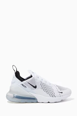 Buy Nike White Air Max 270 Sneakers in Textile for Women in Saudi