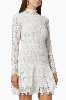 Jonathan simkhai cheap white lace dress