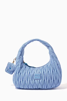 Miu miu blue bag top
