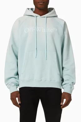 Light blue off white hoodie sale