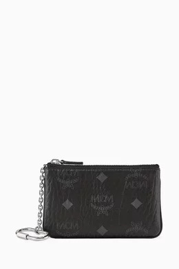 Mcm key pouch black store