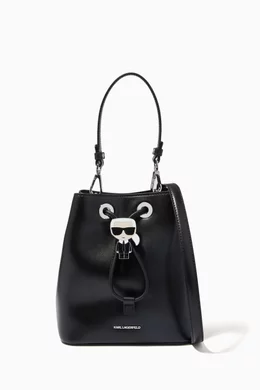 Karl lagerfeld ikonik bucket bag store
