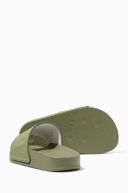 Green fendi slides hotsell