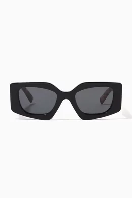 Prada irregular 2025 sunglasses