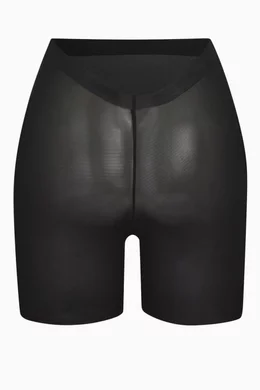 Buy SKIMS Black Barely There Shapewear Low Back Short for Women in Saudi